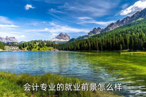 會計專業的就業前景怎么樣