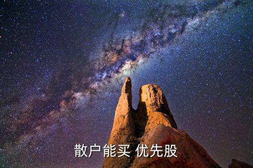 優先股怎么買,優先股股東不參與公司利分配