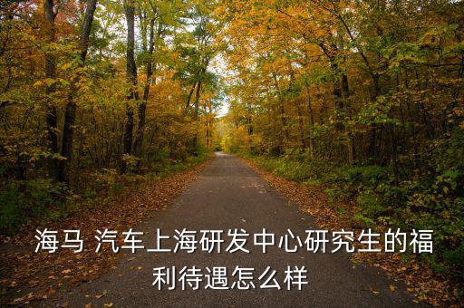  海馬 汽車上海研發中心研究生的福利待遇怎么樣