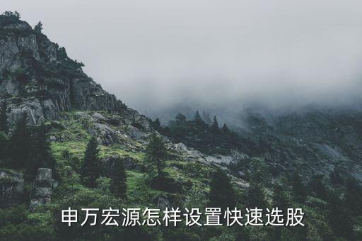 申萬宏源怎么使用,中國證券業最大的市場化合并案圓滿結束