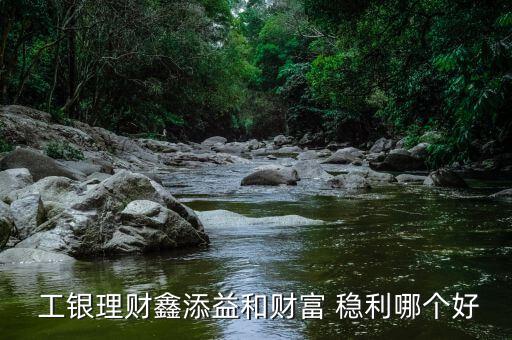  工銀理財鑫添益和財富 穩利哪個好