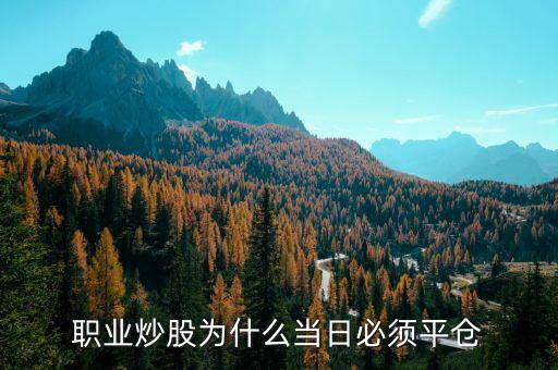 股票狂跌為什么要平倉，股票平倉是什么意思啊