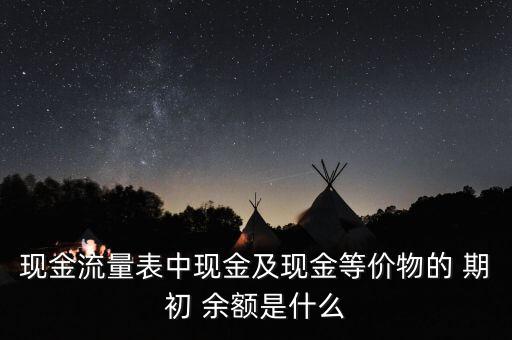 貨幣資金的期初余額怎么算,經營活動產生的現金流量凈額%
