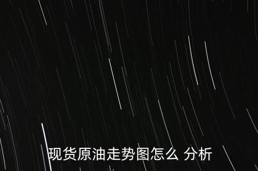 現貨分析圖怎么看,分析現貨原油走勢圖可從以下幾方面進行
