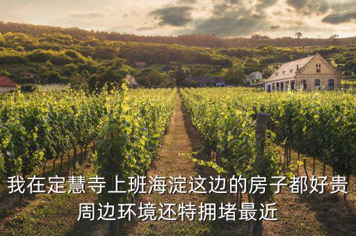 我在定慧寺上班海淀這邊的房子都好貴周邊環境還特擁堵最近