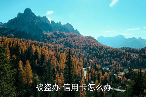 被盜辦的信用卡怎么取消,怎么辦?信用卡三大風險