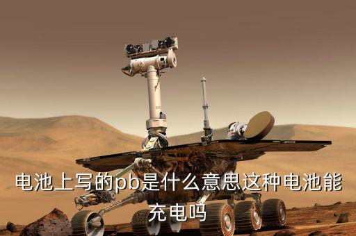 什么是鋯質電池，電池上寫的pb是什么意思這種電池能充電嗎