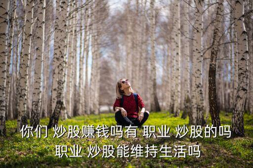 你們 炒股賺錢嗎有 職業 炒股的嗎 職業 炒股能維持生活嗎