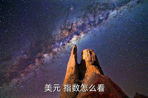  美元 指數怎么看