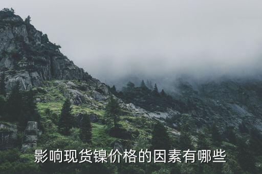鎳價錢受什么影響，影響現貨鎳價格的因素有哪些