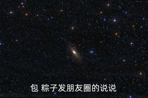 包 粽子發朋友圈的說說