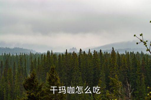 龍健瑪咖干片怎么吃有什么用，干瑪咖怎么吃