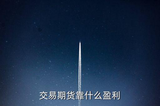 期貨交易所靠什么賺錢，期貨公司靠什么盈利的