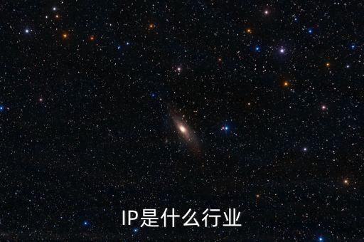 IP是什么行業