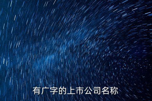 廣投集團(tuán)旗下有些什么上市公司，中國(guó)國(guó)電集團(tuán)旗下有哪些上市公司