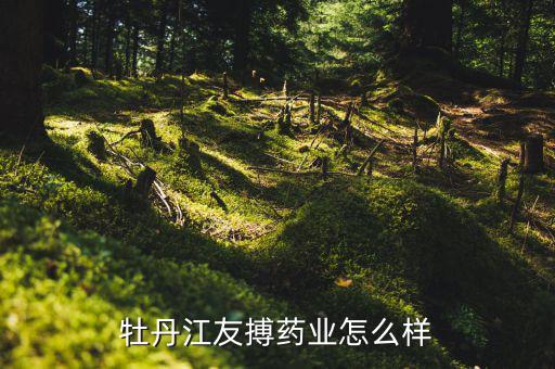 牡丹江友搏藥業怎么樣