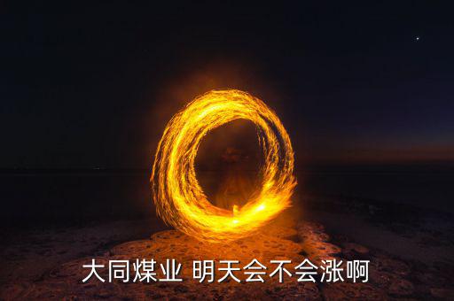 大同煤業 明天會不會漲啊