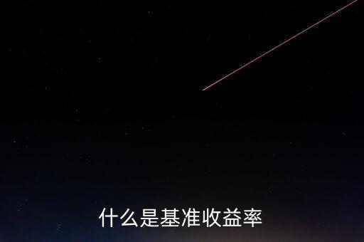 什么是基準(zhǔn)收益率，什么是基準(zhǔn)收益率