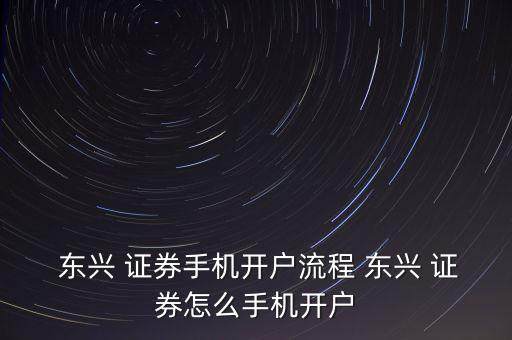 東興證券怎么交易,東興證券股份有限公司業務流程如何進行?