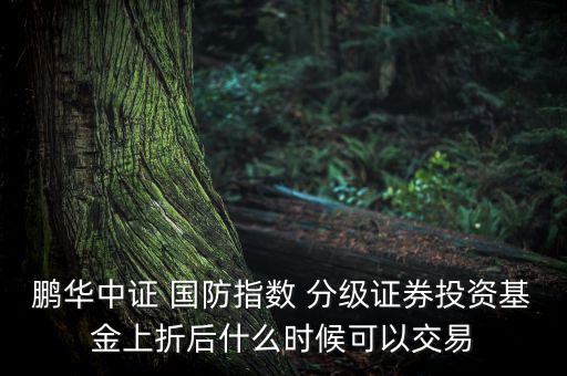 國防分級怎么賣掉,分級基金已經折價為保護a份額持有人利益