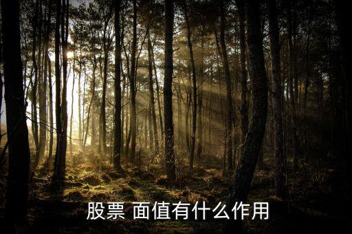 股票面值是怎么回事,第一次發行股票價格一般不低于面值