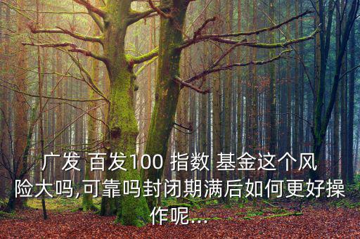 百發100指數基金怎么賺錢,可投資百發100指數的理財秘訣