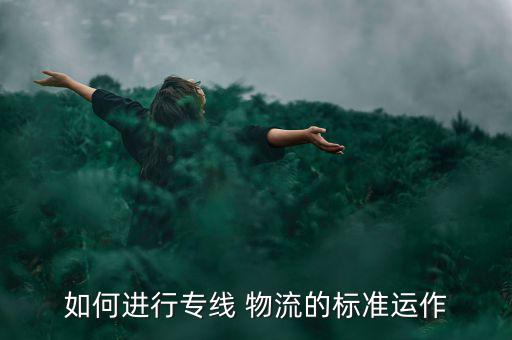 怎么走物流,專線物流優點是運輸成本低缺點是班次時間不定
