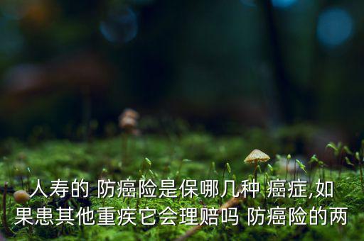 防癌保險的癌癥怎么解釋的,防癌保險和抗癌醫療保險的區別