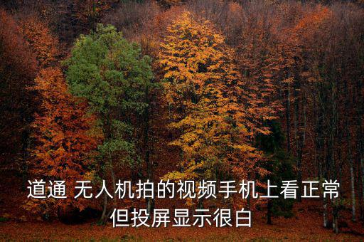 道通無人機怎么樣,無人機 工業應用是民用需要