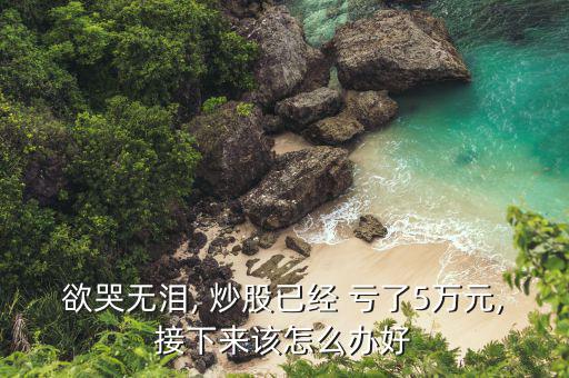 欲哭無(wú)淚, 炒股已經(jīng) 虧了5萬(wàn)元,接下來(lái)該怎么辦好