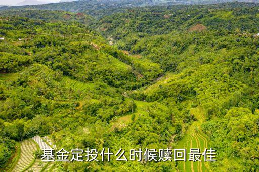 基金定投什么時候可以贖回，定投基金什么時候贖回