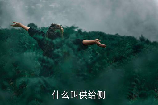 什么叫供給側