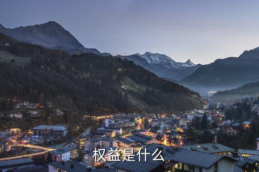 實益權益是什么意思，權益是什么