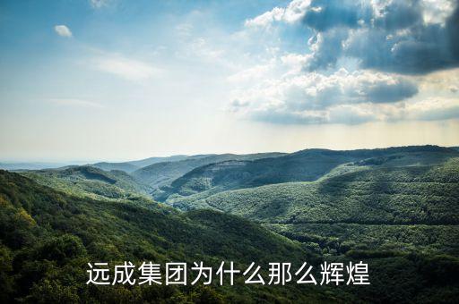為什么把哈爾濱服務貿易試點概念，遠成集團為什么那么輝煌