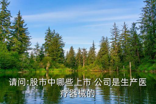 請問:股市中哪些上市 公司是生產醫療器械的