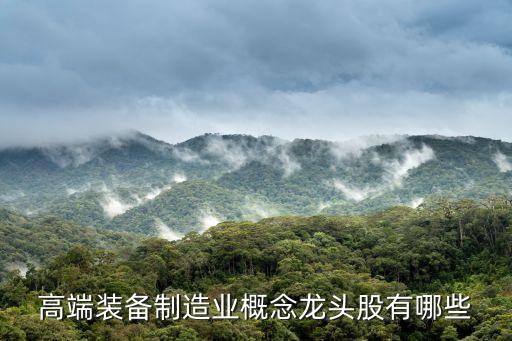 高端裝備制造業概念龍頭股有哪些