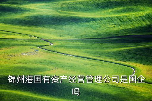  錦州港國有資產經營管理公司是國企嗎