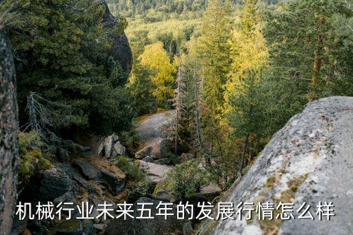 機械行業未來五年的發展行情怎么樣