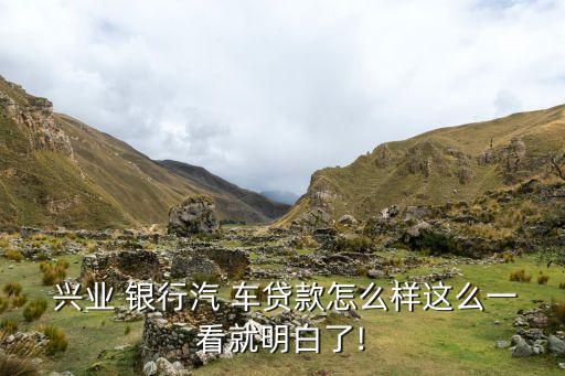  興業 銀行汽 車貸款怎么樣這么一看就明白了!