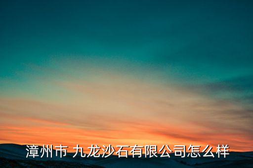漳州九龍集團破產,漳州正興集團要破產了嗎