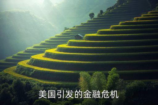 美國引發的金融危機