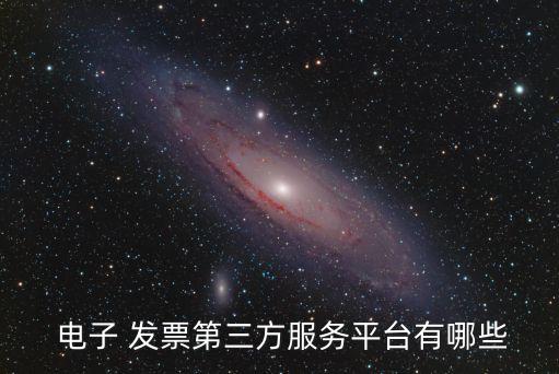  電子 發票第三方服務平臺有哪些