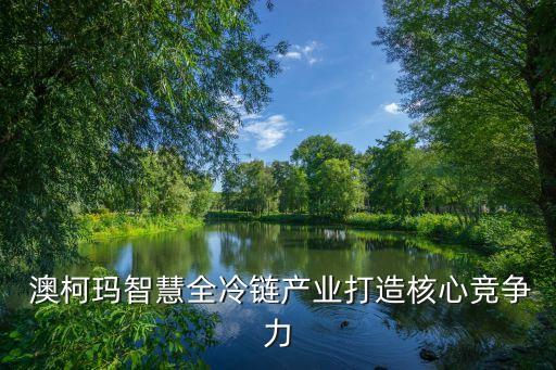  澳柯瑪智慧全冷鏈產業打造核心競爭力
