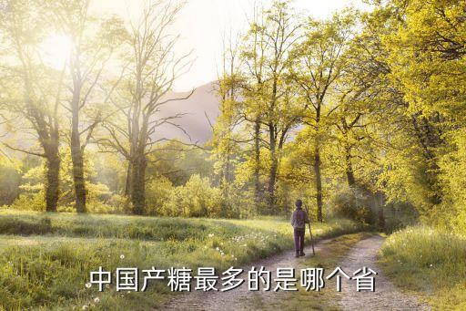 中國產糖最多的是哪個省