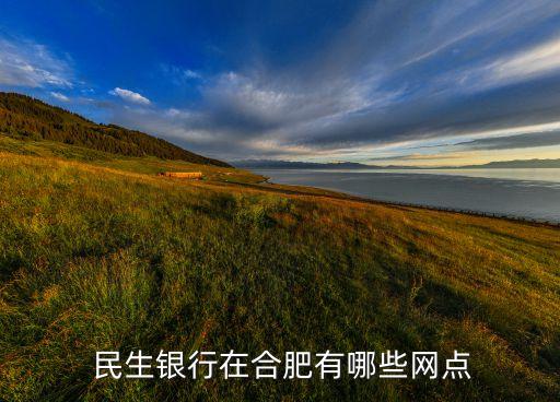  民生銀行在合肥有哪些網點