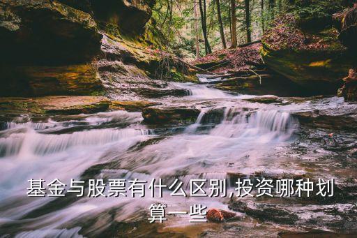  基金與股票有什么區別,投資哪種劃算一些
