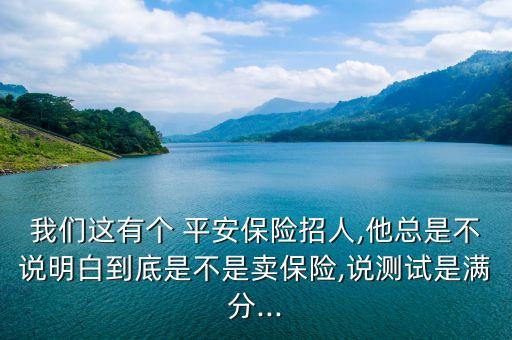 中國平安職業經理人