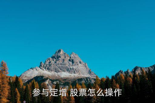 定向增發的股票有鎖定期嗎