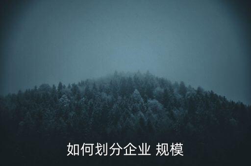 從側面了解公司規模,想了解公司規模怎么問