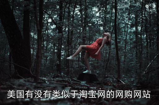 美國有沒有類似于淘寶網的網購網站